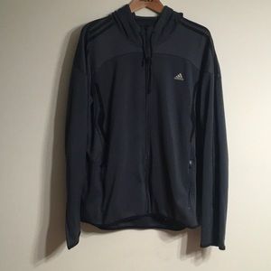 Adidas zippered Hoodie XL